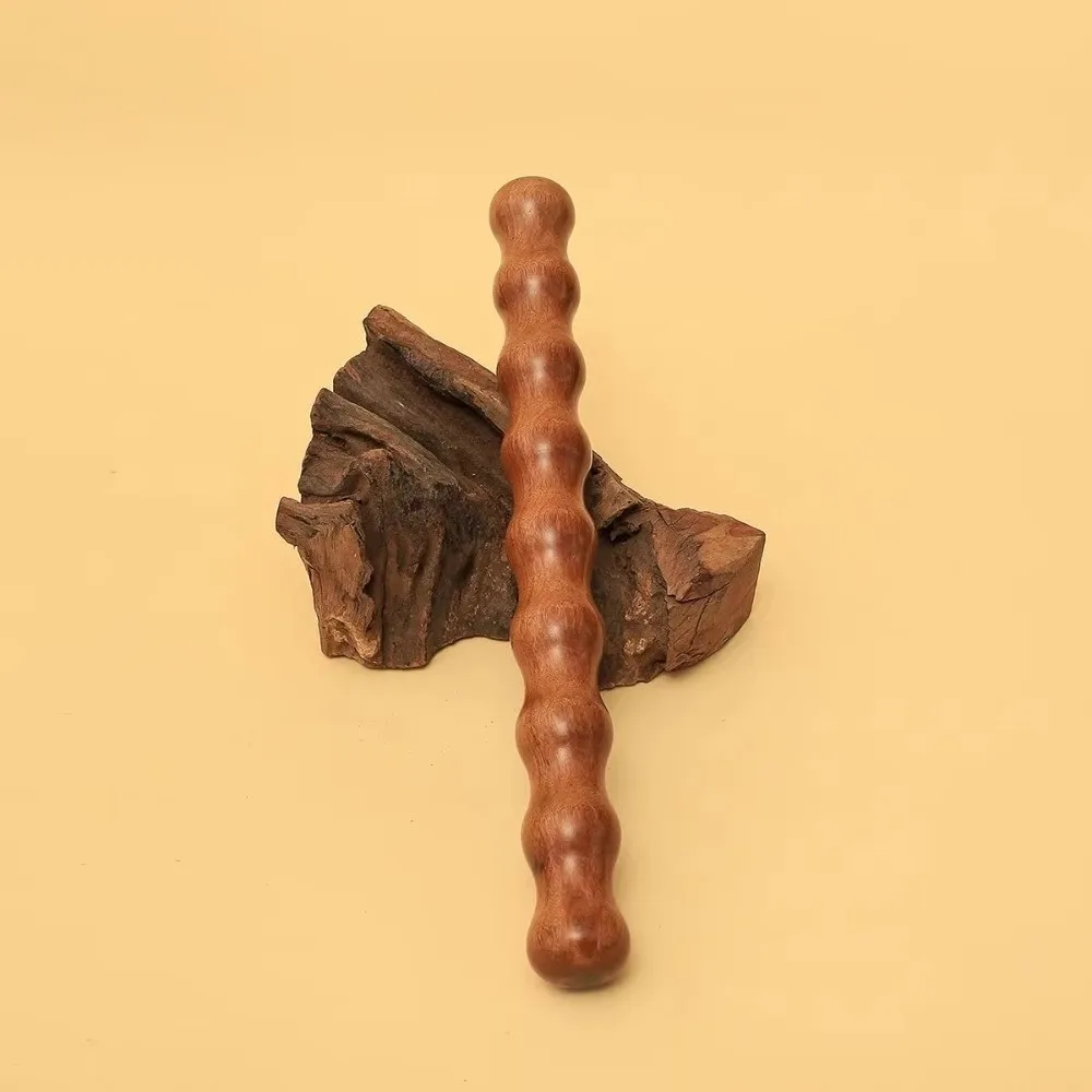 

Многофункциональный деревянный массажный ролик для расслабления мышц, массажная палочка для тела, инструмент для коррекции фигуры