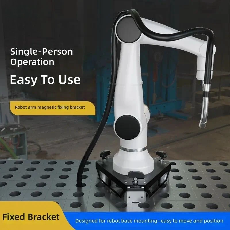 for  Super Magnetic Welding Holder Robot Hand Magnetic Base Bracket Collaborative Robot Magnetic Base