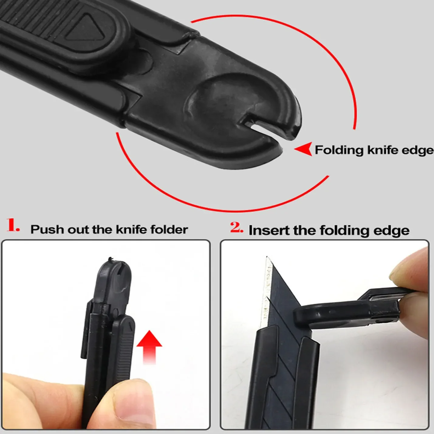 9mm Snap Off Utility Knife Sticker Cutters Box Cutter Portable Paper Cutter Express Unpacking Stationery Diy Craft Tool Knife