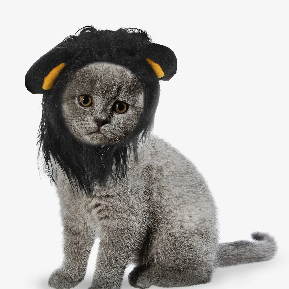 

Pet Hat Lightweight Cat Costume Hat Halloween Christmas Cosplay Pet Dress Up Headdress Halloween Cat Cap Hats for Dog