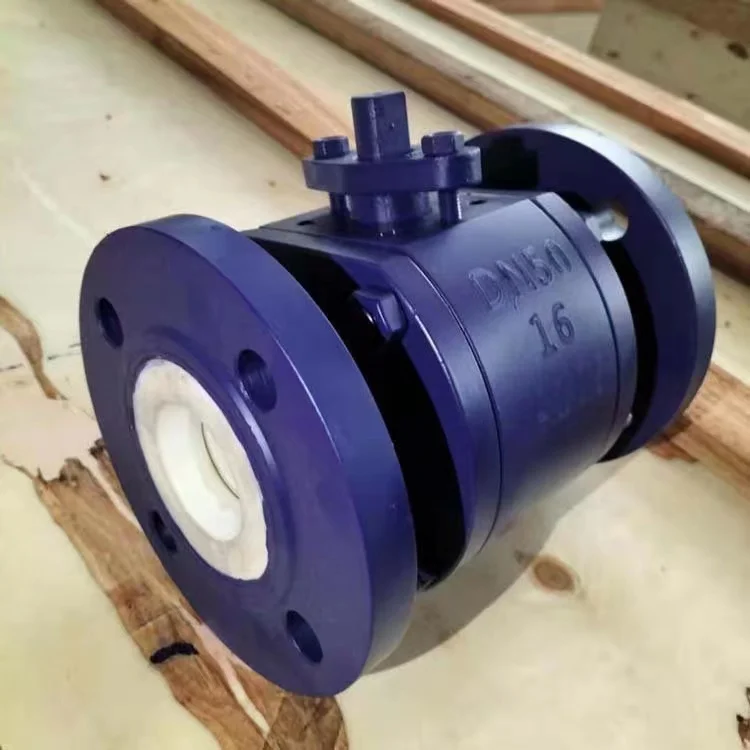 Cast Steel Manual Ceramic Manual Ball Valve for Dry Ash Limestone Serum Cinder