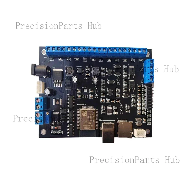 CNC GRBL 6 Axis Breakout Board Control Panel USB Motion Card ESP32 WiFi 32bit CPU Similar Mach3 Router Controller DIY Parts