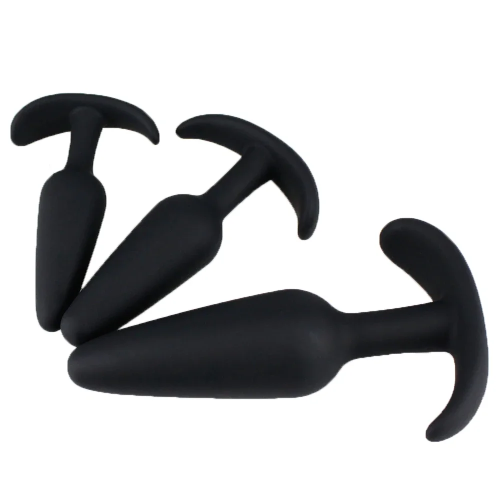 

3Pcs/set Anal Beads G-Spot Massager No Vibration Prostate Massage Butt Plug BDSM Toys Erotic Sex Toys for Woman Adult Sex Shop