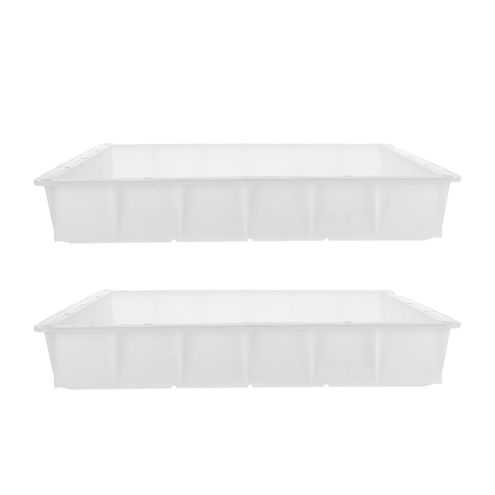 

2pcs Grass Paver Reusable Concrete Mold For Garden Pathway Lawn Stepping Stone Making Pavement Mold Yard Supply
