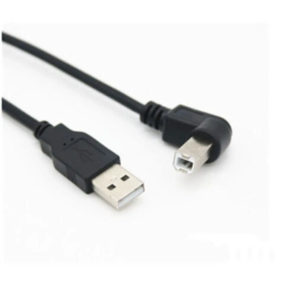 

3 м USB 2.0 A штекер USB B штекер 90 градусов прямоугольный кабель сканера принтера