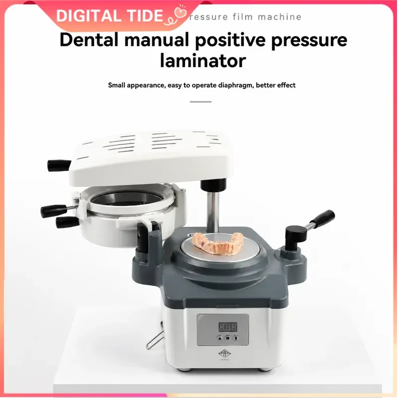 Vacuum Forming Machine for Orthodontic Retainers Positive Pressure Dental Instruments Pressure Film Machine JG-604B