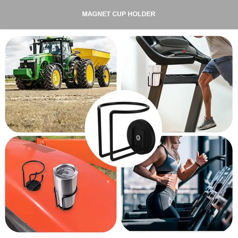 Magnet Cup Holder Magnet Can Holder On Metal Surface Magnetic Surface Mounting Sturdy Beverage Rustproof Car Accessory