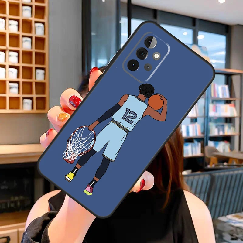 Basketball Player Case For Samsung Galaxy A53 A33 A13 A12 A22 A32 A52 A72 A51 A71 A50 A70 A21S A52S Cover