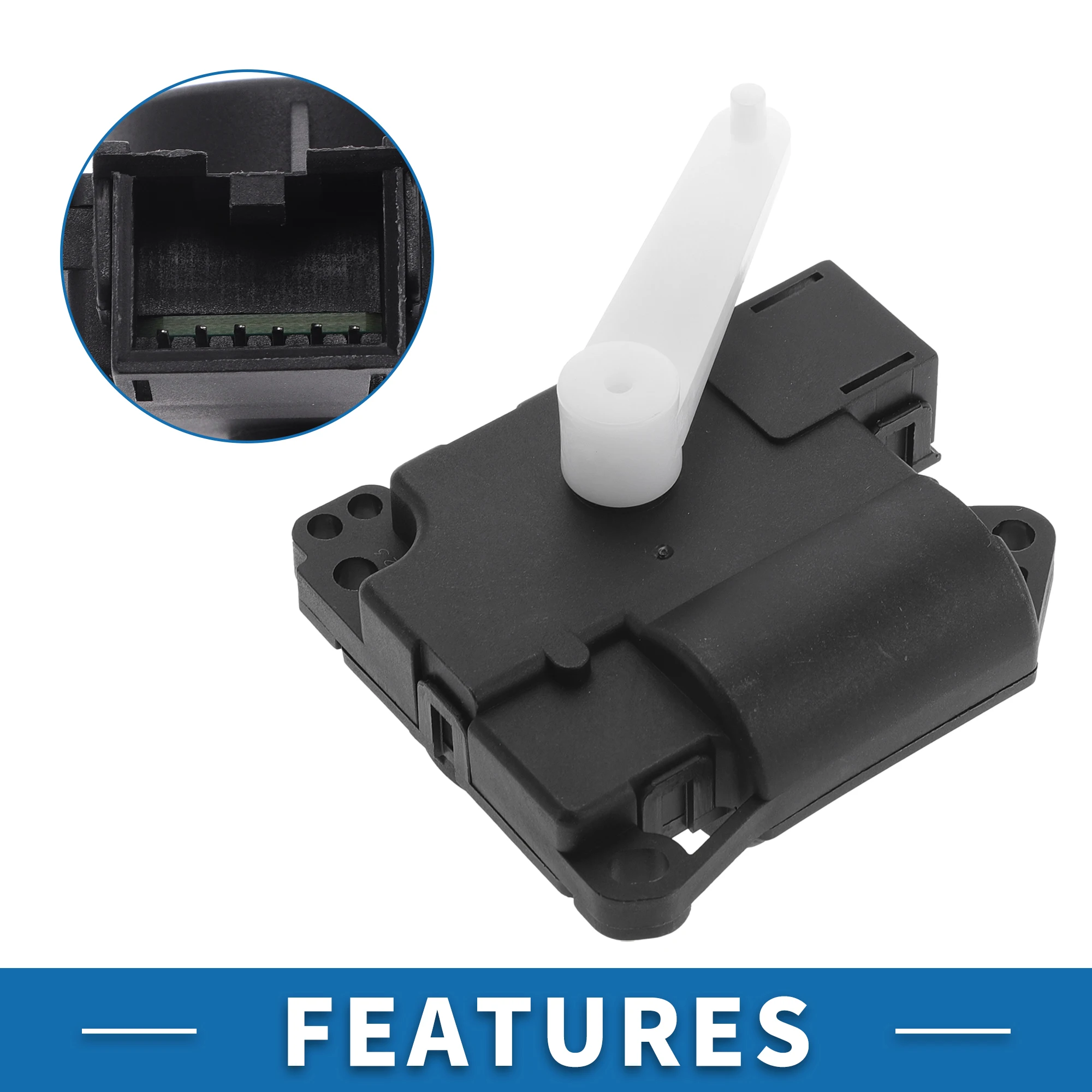 UXCELL No.9W1Z19E616B HVAC Heater Blend Door Actuator for Lincoln Town Car 2003-2011 view 5