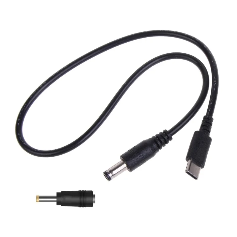 USB C Type C PD to 5V 9V 12V 15V 20V 5.5x2.1mm 4.0x1.7mm Power Supply Cable for Wireless Router Laptop LED Speaker CCTV Camera