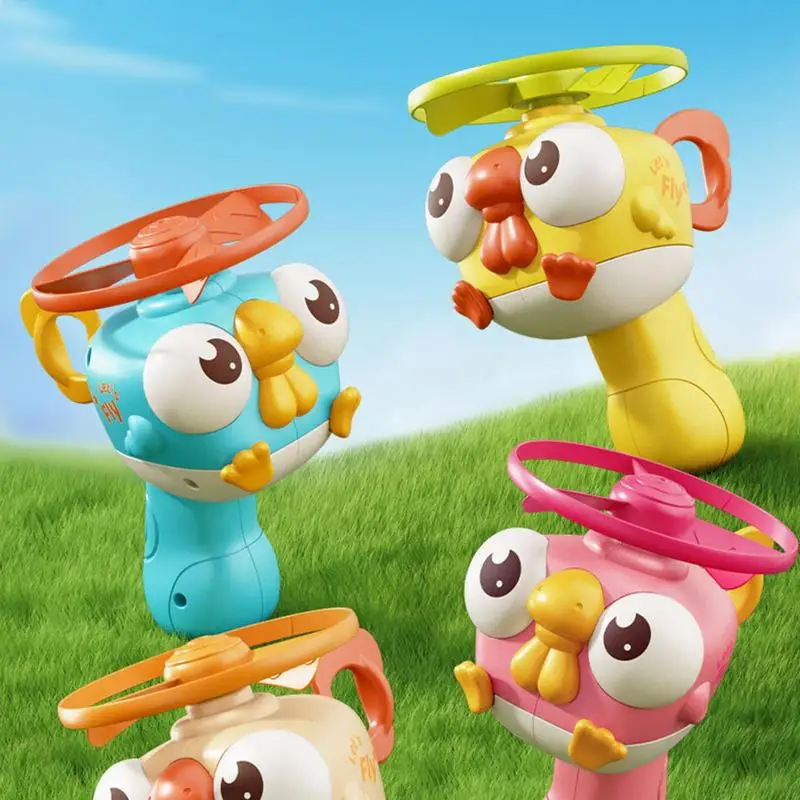 

Flying Saucer Toy Family Fun Backyard Games Flying Disc Interactive Catching Outdoor Toys With Spinners Sports Outside Games For