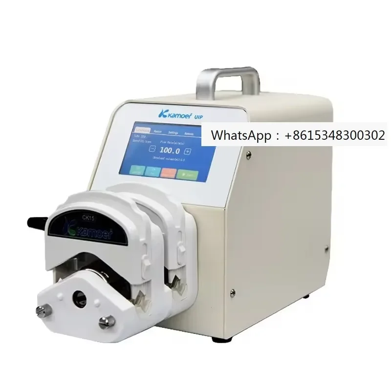 Kamoer Wifi UIP 2 channel Portable High Precision 220V Lab Peristaltic Pump dosing pump with display for spirits