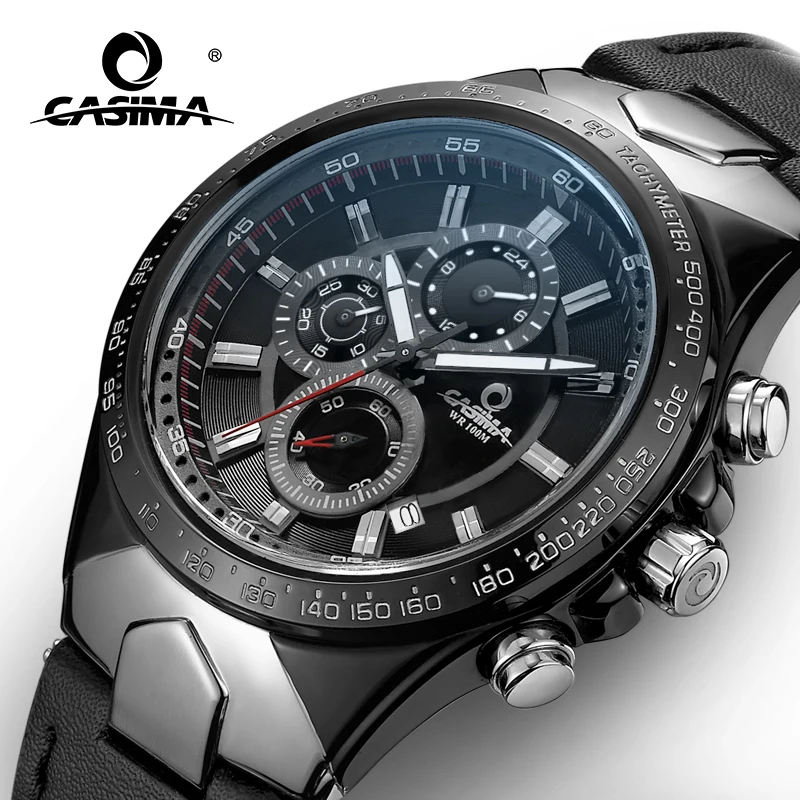 CASIMA Couple Watches Men's Wports Wristwatch, Quartz Movement, Luminous, Waterproof, Simple trend, Model ST-8880-1025