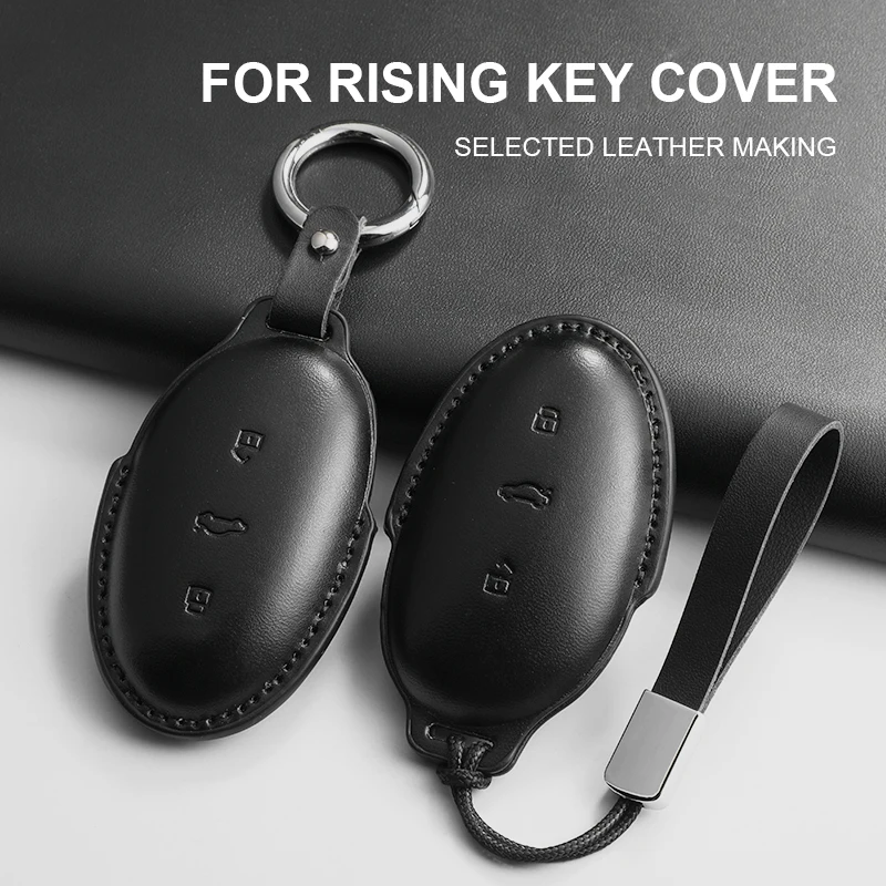 

Автомобильный смарт-чехол для дистанционного ключа для Rising Auto R7 F7 ER6, прочный защитный чехол для ключей, декоративные аксессуары