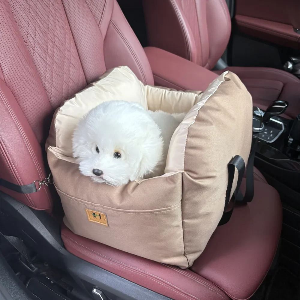 

Small Dogs Car Seat Dog Booster Washable Pet Puppy Travel Carrier Bed Portable Home Dual-purpose Nest Pad Dog Accessories