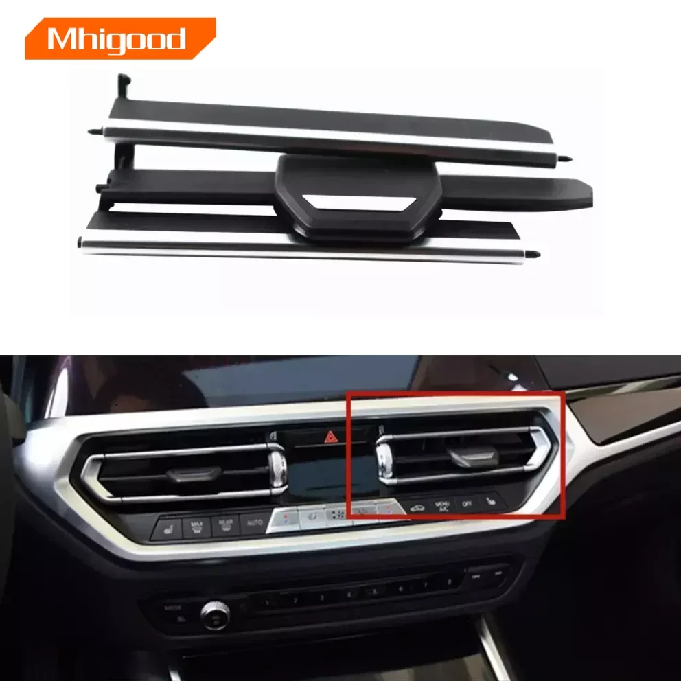 

Car Dashboard Middle Air Conditioner AC Vent Outlet Grill Repair Kit For BMW 1 2 3 4 Z4 X3 X4 Series F40 F44 G20 G26 G29 G01 G02