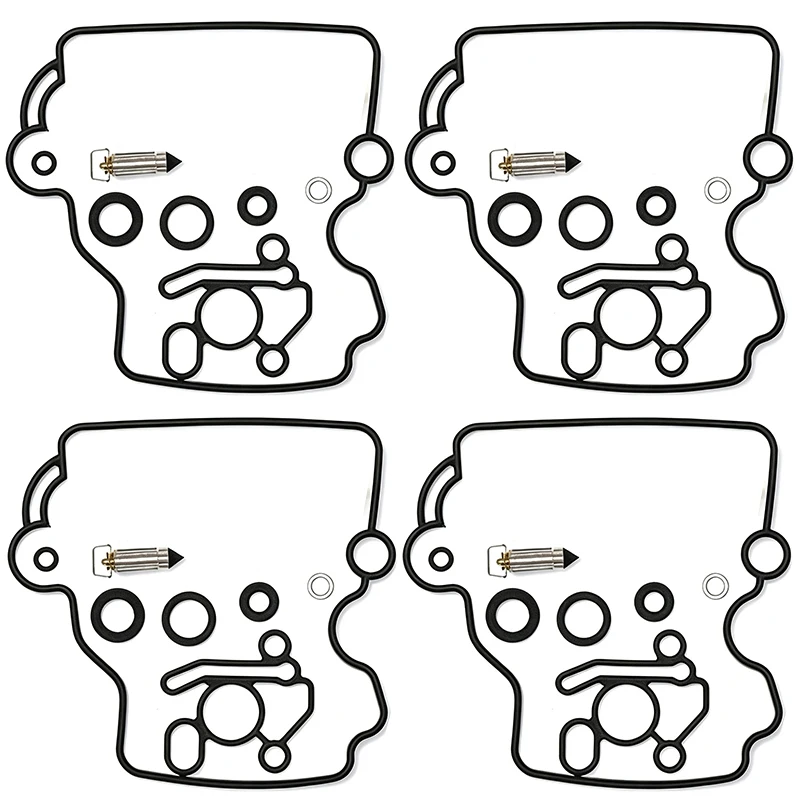 4 Sets Fit For Suzuki RF600 RF600R RF900 RF900R 1994-1997 Carburetor Rebuild Repair Kit  Motorcycle Carb Overhaul Kit