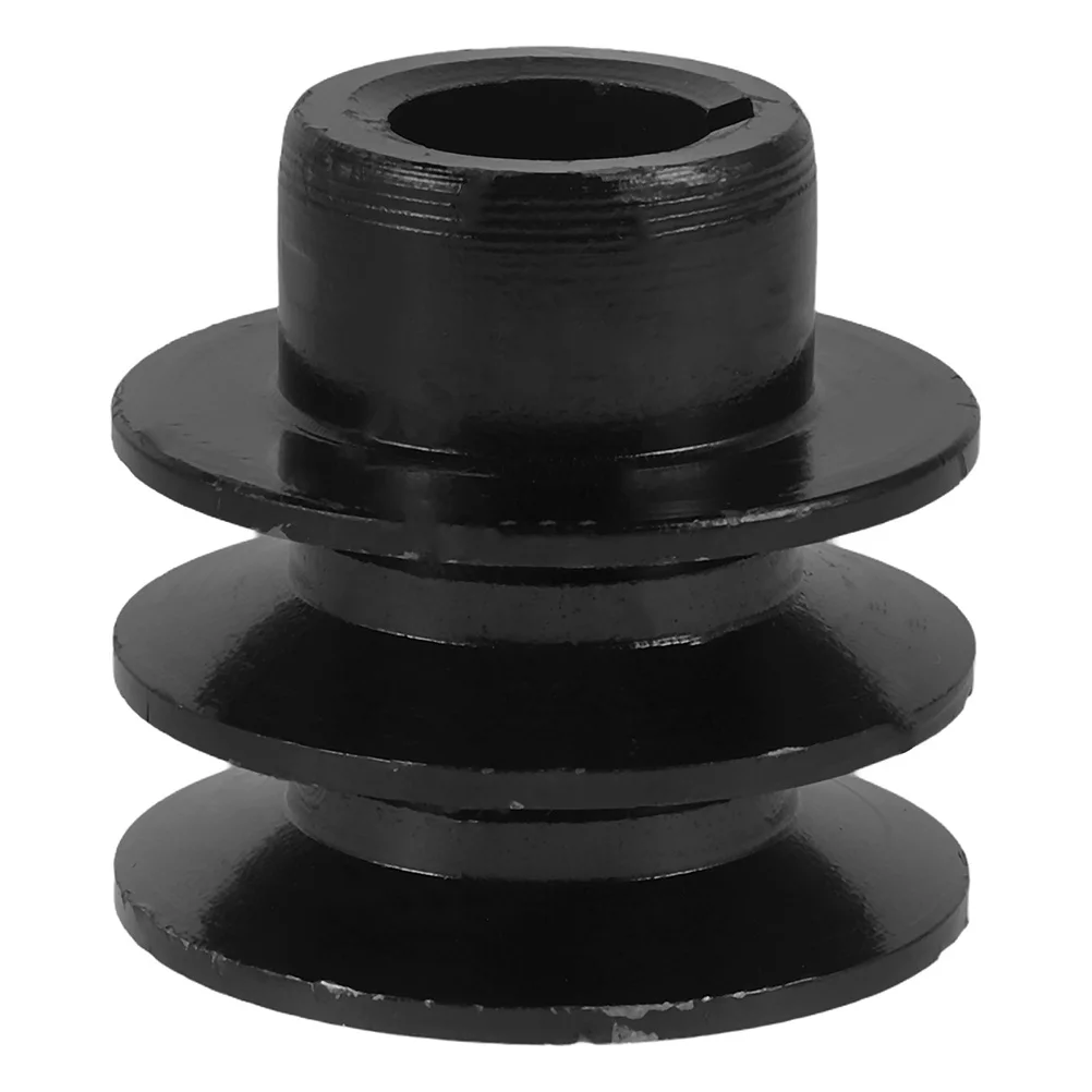 

Double Groove V-Belt Pulley Cast Iron Construction Smooth Operation Gas Engine Water Pump High Efficiency Pulley Replacement