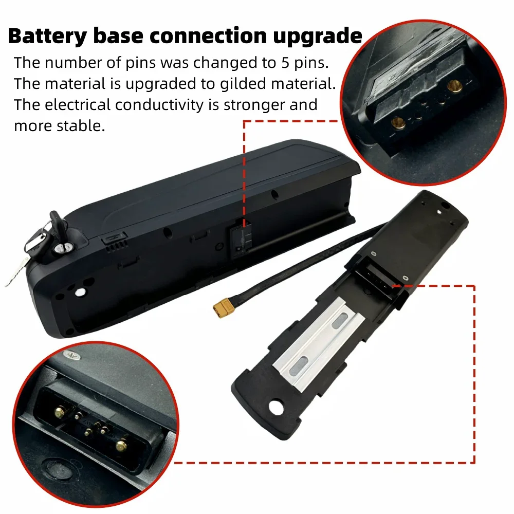 48V 30AH lithium battery for Hailong 1 and 2 model Battery 35A BMS 350W 500W 750W 1000W 18650 35E Power Cell