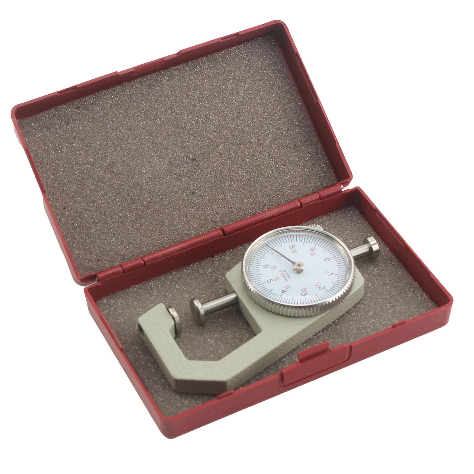 

Dial Thickness Gauge 0-10/0-20mm Meter Tester Leather Paper Meter Tester For Leather Flim Paper Measure Tool Thickness Gauge