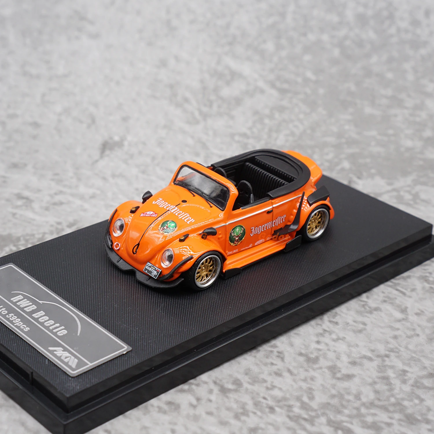 

HKM масштаб 1:64 литой под давлением сплав BEETLE RWB COUPE игрушки для мальчиков модель автомобиля классика подарки для взрослых коллекция сувенирный статический дисплей