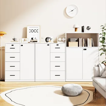 low cabinet,office partition small file  iron chest cabinet drawer locker combination lock.