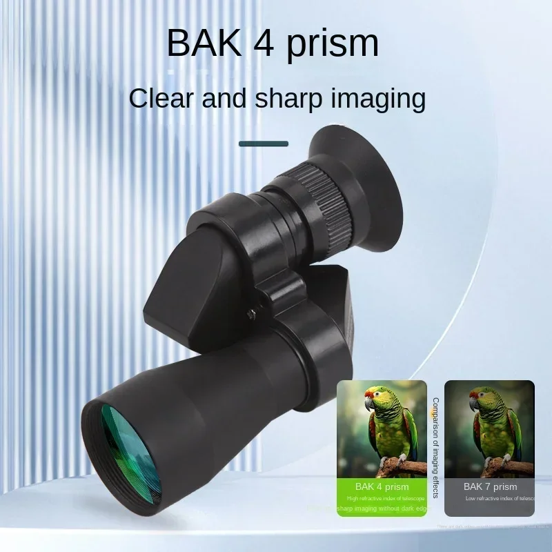 Portable HD Mini Pocket Monocular Telescope High Magnification Zoom Outdoor Fishing Telescope for Hunting Camping Mountaineering