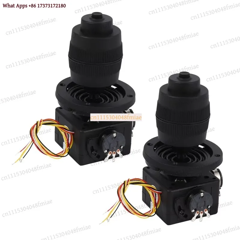 2X Electronic 4-Axis Joystick Potentiometer Button 10K 4D Controller With Wire For Industrial