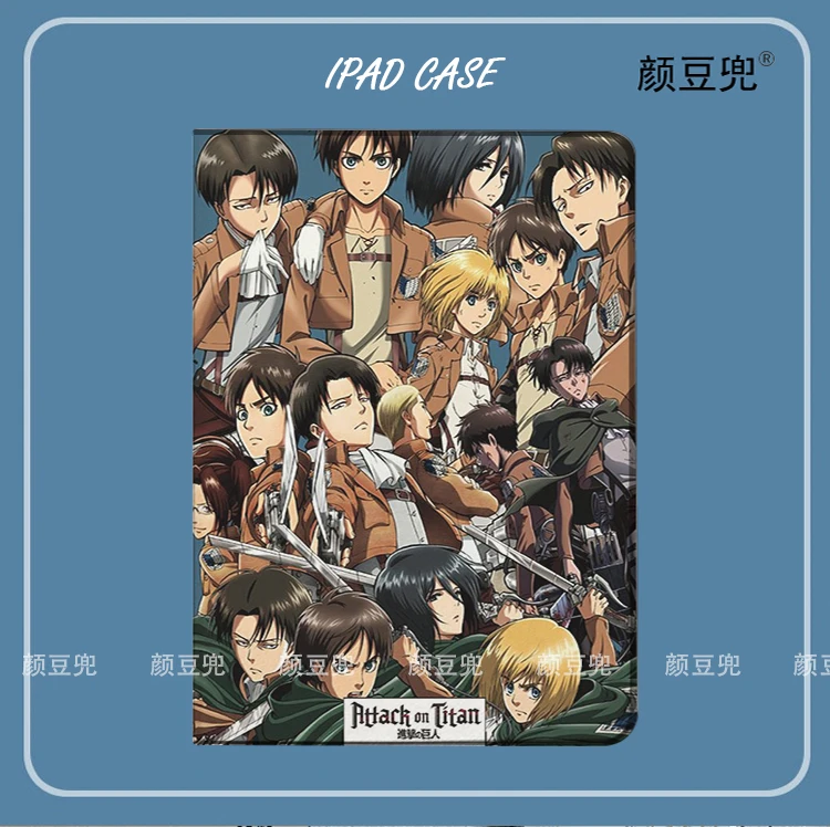 Attack on Titan Anime Levi Case For iPad Air 4 5 10.9 Mini 5 6 Case Luxury Silicone For Pro 12.9 11 iPad 10th Protective Shell