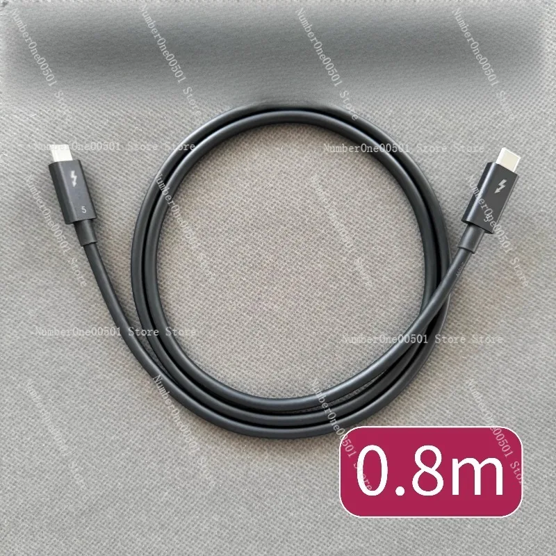 ​​Thunderbolt 5 Certified Cable 240W Elite Compatible with TB3/4 USB4 DP2.1​​