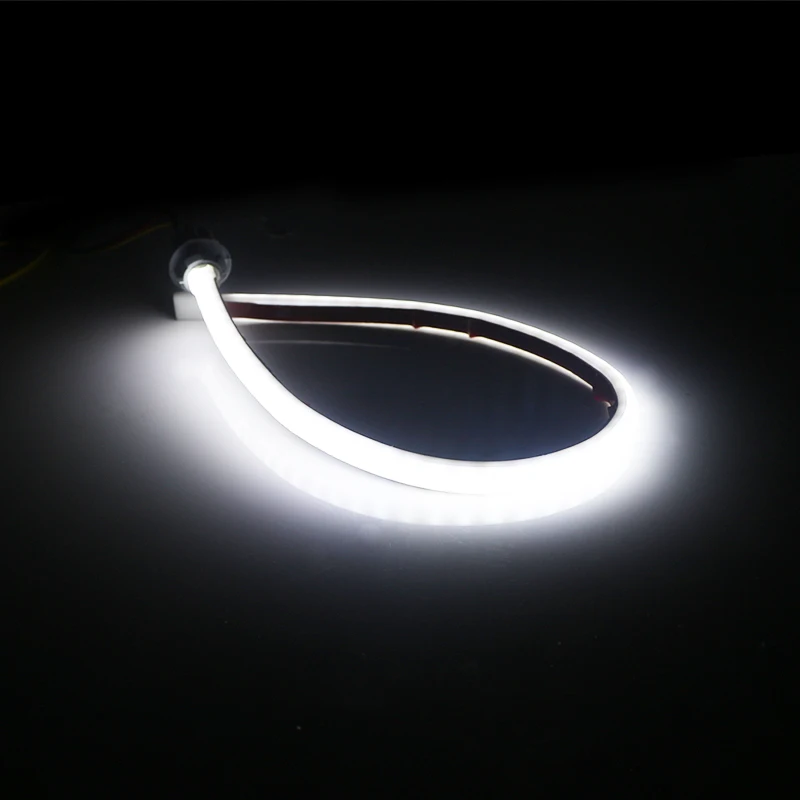 Switchback White & Amber LED Illuminating Headlight Strips Retrofit Kit  For 2013-2015 Honda Accord sedan DRL Turn Signal Light