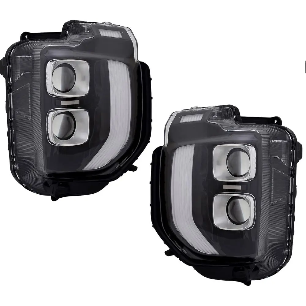 

Комплект фар для Palisade 2020, пара ламп Hgen, с LED DRL, с лампочками, сертифицированный, Let & Ri