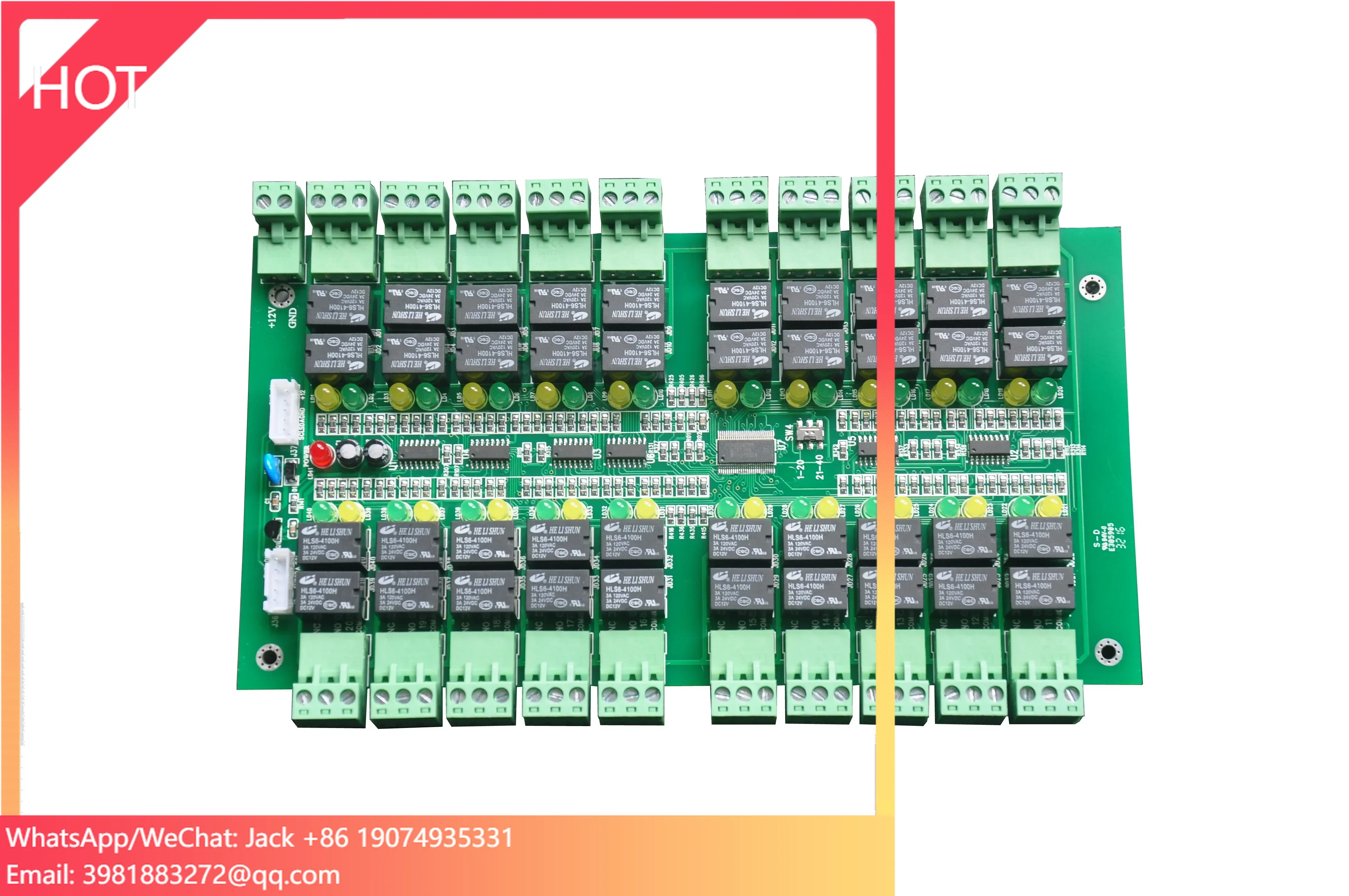 

Free SDK NFC IC Card QR CodeTCP IP Access Control Panel Elevator Controller Cabinet Control Board