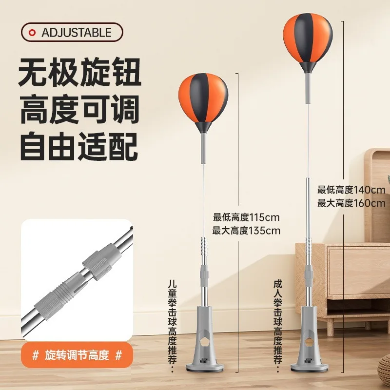 

Standing Boxing Speed Ball Adult Kids Home Reaction Punching Stress Relief