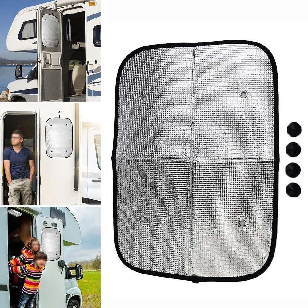 RV Sunroof Sunshades Curtain Foldable RV Vents Skylight Insulator Cover Waterproof UV Protection Camper Window Sun Shade Covers