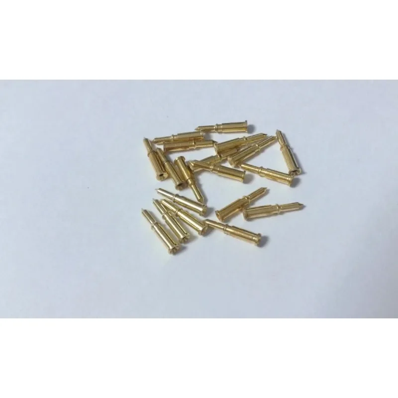 Pin BNC macho RG58, Conector coaxial, Adaptador coaxial, 50pcs