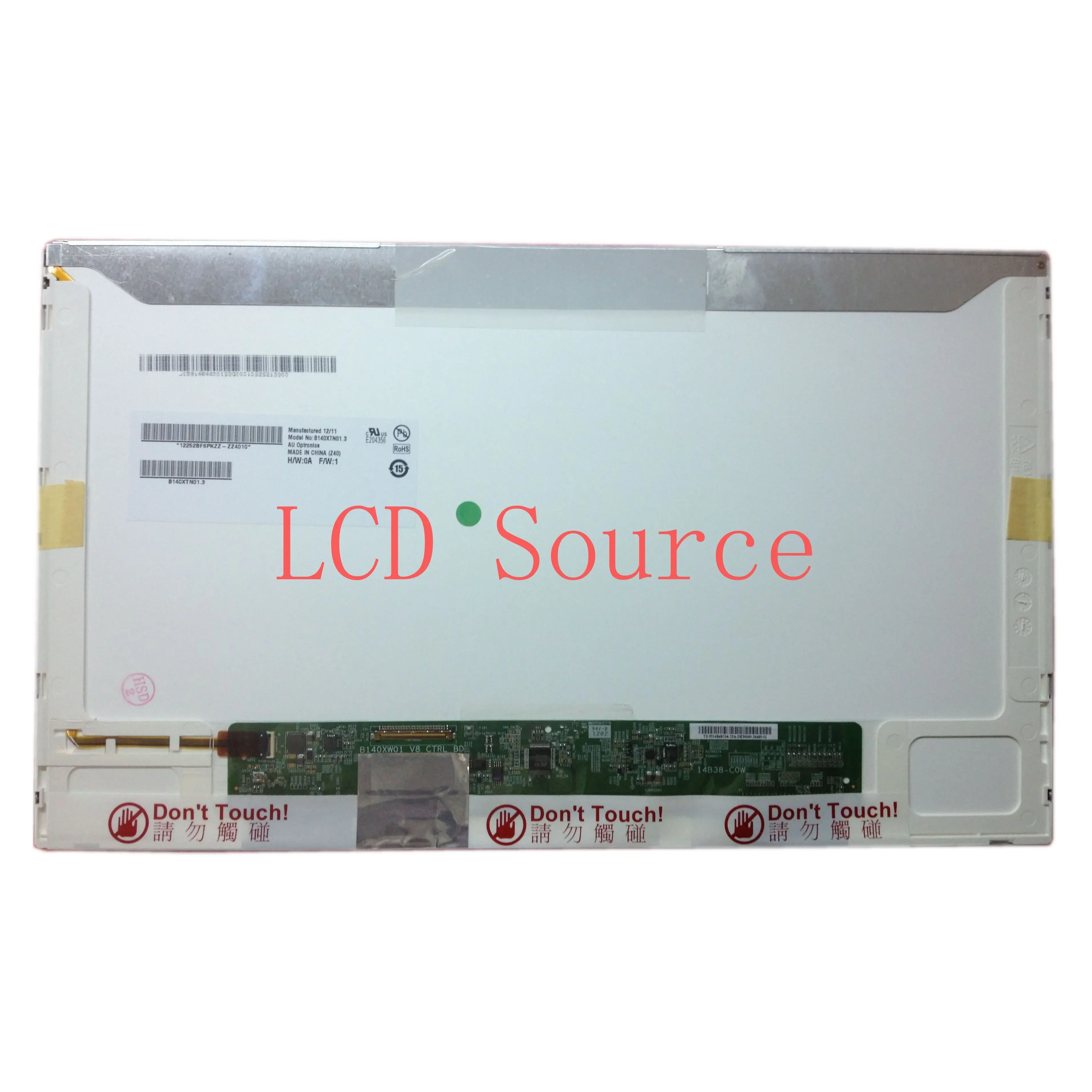 B140XTN01.3 fit BT140GW01 LP140WH1 LP140WH4 B140XW01 V.0.1.2.3.5.6.7.8.9.LCD