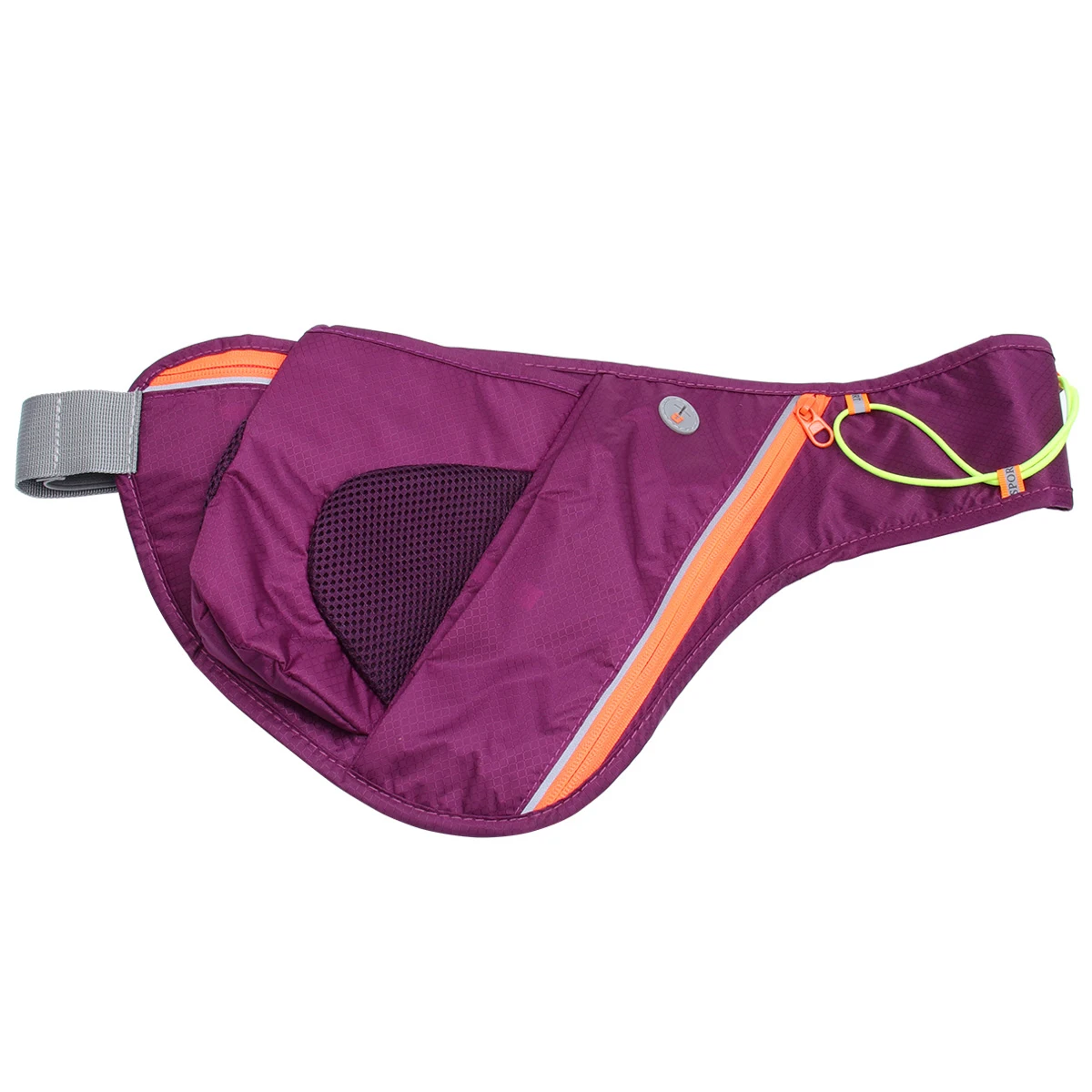 

Waist Bag Sport Lightweight Durable Nylon Purple Outdoor Fanny Pack Adult Pouch Portable Riding Running Phone Belt Bag Storage