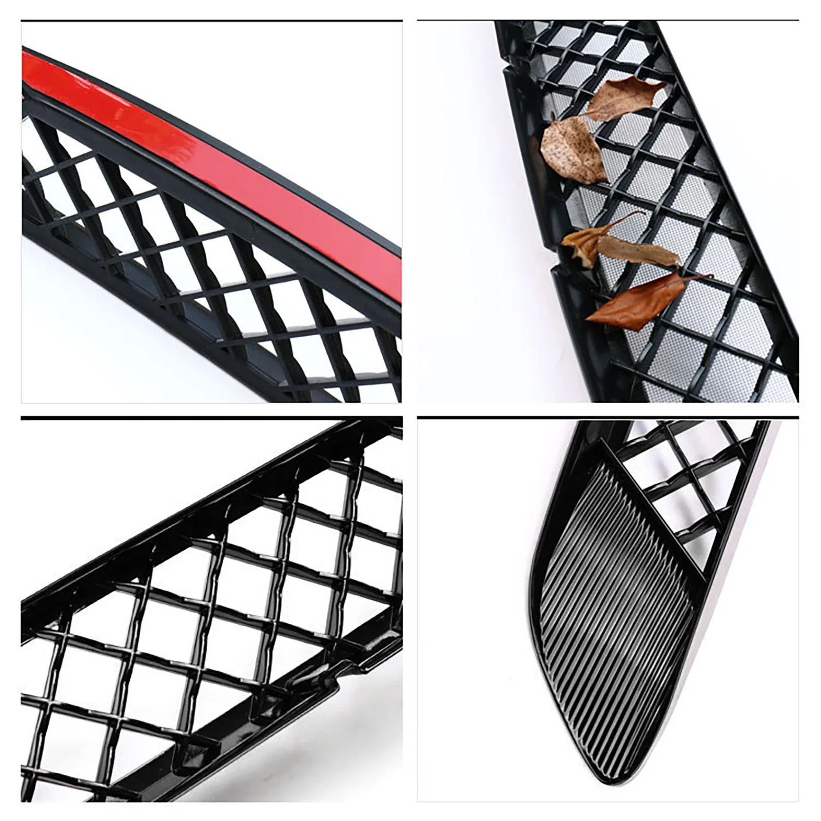 For Tesla Model 3 Model Y Front Bumper Lower Grille Air Vent Net Insect Dust Proof Protection Cover image 6