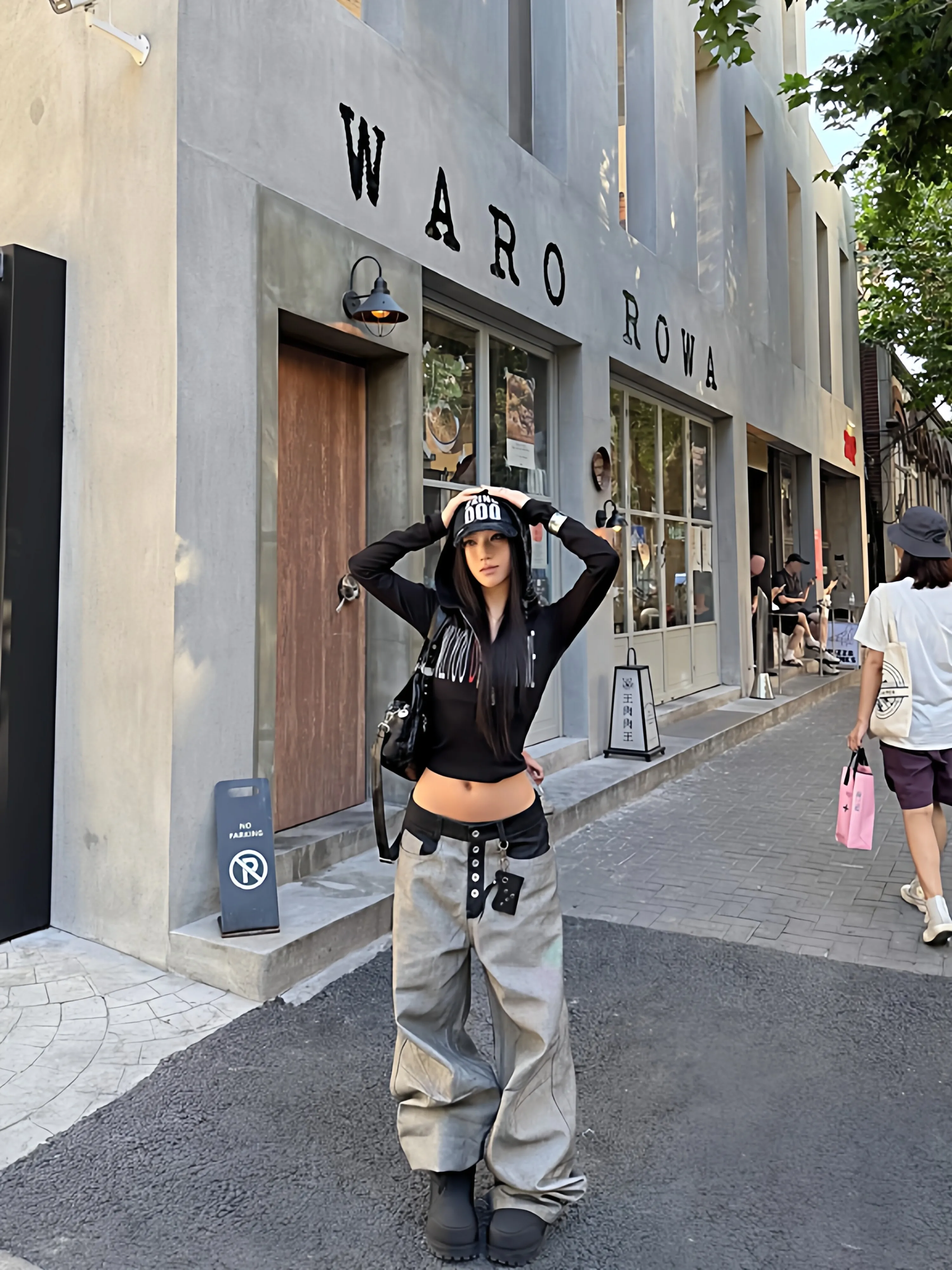 Women's Y2k Boyfriend Jeans Harajuku Baggy Denim Trousers Japanese 2000s Style Vintage Jean Long Pants Oversize Clothes New