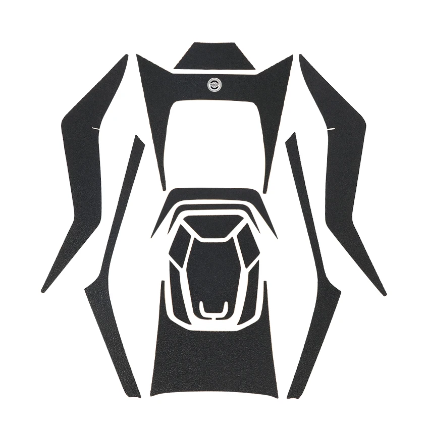Motorrad-Tankpad für Sym Husky ADV300 2023-2025 2024 ADV300 Rutschfester Aufkleber Seitliches Tankpad – Detail 6