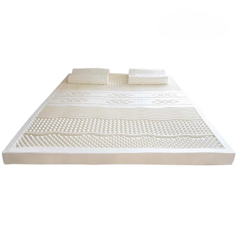 Unique Natural Mattress Designer Latex Slow Rebound Foldable Single Double Tatami Mattress White Base De Cama Beds Furniture