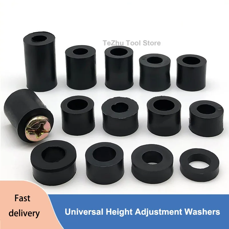 Universal Height Adjustment Washers For LCD TV Mounts, Thickened Plastic Pads With 3-36mm Height Increases
