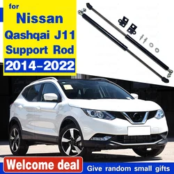 Car Hood Struts for Nissan Qashqai J11 for Nissan Rogue Sport 2014-2022 Front Bonnet Gas Springs Lift Supports Hydraulic Rod