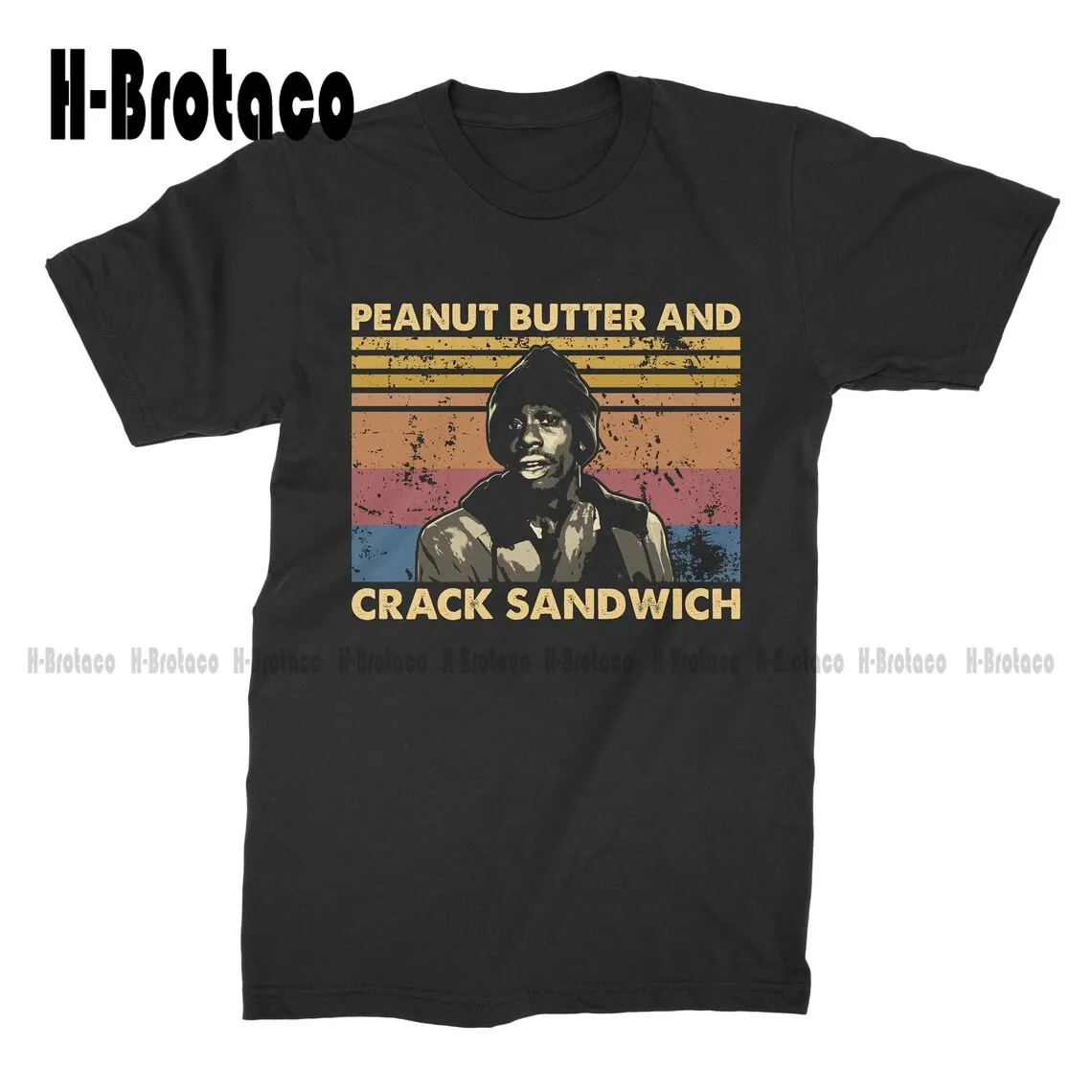 Peanut Butter And Crack Sandwich Vintage T-Shirt T Shirt Custom Aldult Teen Unisex Digital Printing Tee Shirts Xs-5Xl