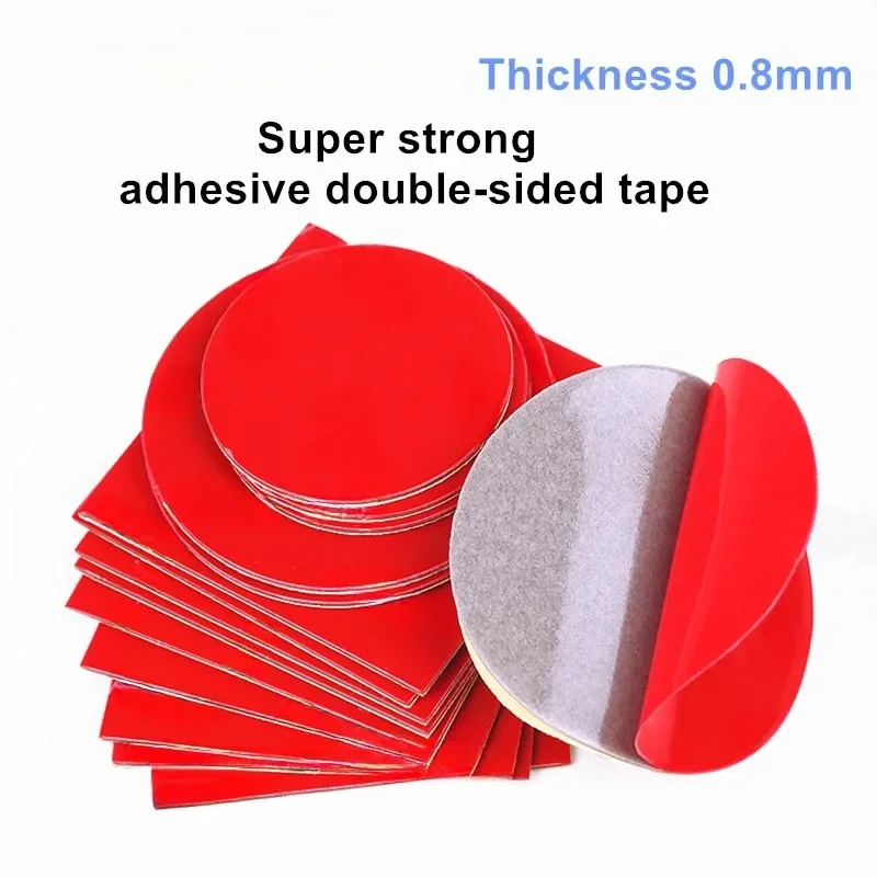 Transparent Acrylic Double-Sided Adhesive Tape Strong Adhesive Patch Waterproof No Trace High Temperature Resistance