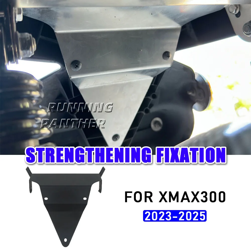 

New motorcycle accessories XMAX license plate reinforcement triangle support bracket suitable FOR Yamaha XMAX 300 2023-2025 2024