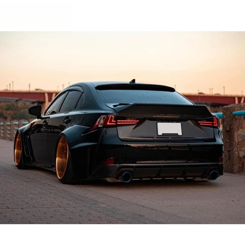 

For Lexus IS Carbon Fiber Trunk Lid 13-17 Lexus IS 250 350 Special Carbon Fiber Tailgate Rear Tailgate Decoration