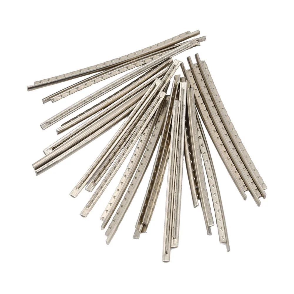 2.2mm Width 22 Frets/2.2mm Width 24 Frets Fret Wire​ Silver Solid ​Fretwire Set​ Cupronickel ​Electric Guitar Accessories​