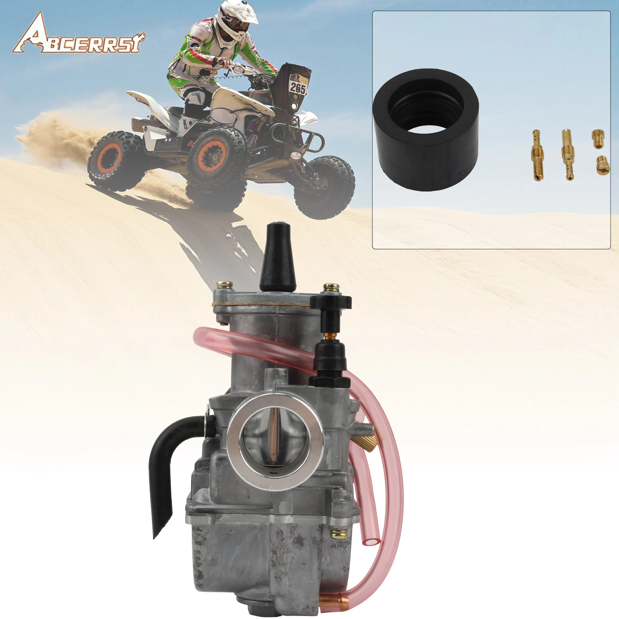 

Enduro Motorcycle Carburetor for PWK Universal Carburetor, 21 24 26 28 30 32 34mm for Racing Mikuni Koso ATV Yamaha Dirt Bike